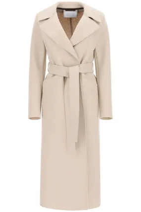 LONG COAT IN PRESSED WOOL
