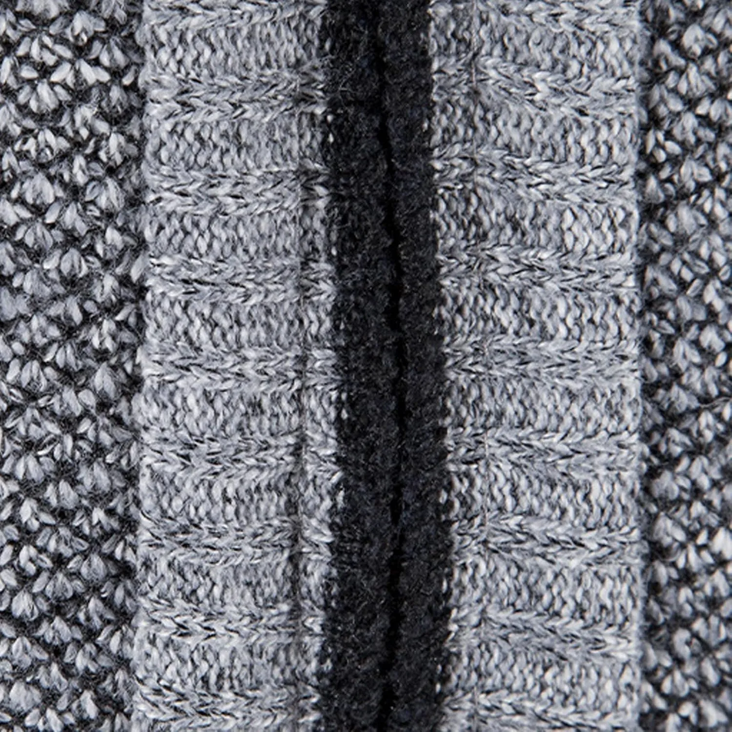 Men's Fleece Sweater Cardigan Jacket Full Zip Regular Fit Stand Collar Jackets Casual Business Plus Size Outwear with Pockets