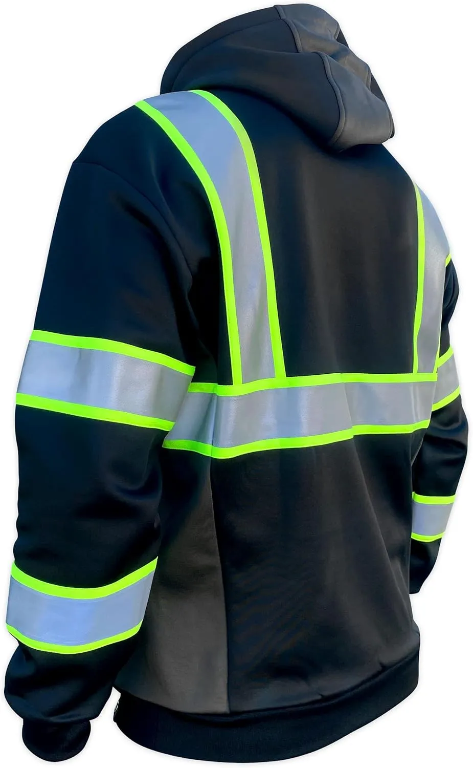 SafetyShirtz Men's SS360 Basic Type-R & Type-O Reflective Safety Hoodie