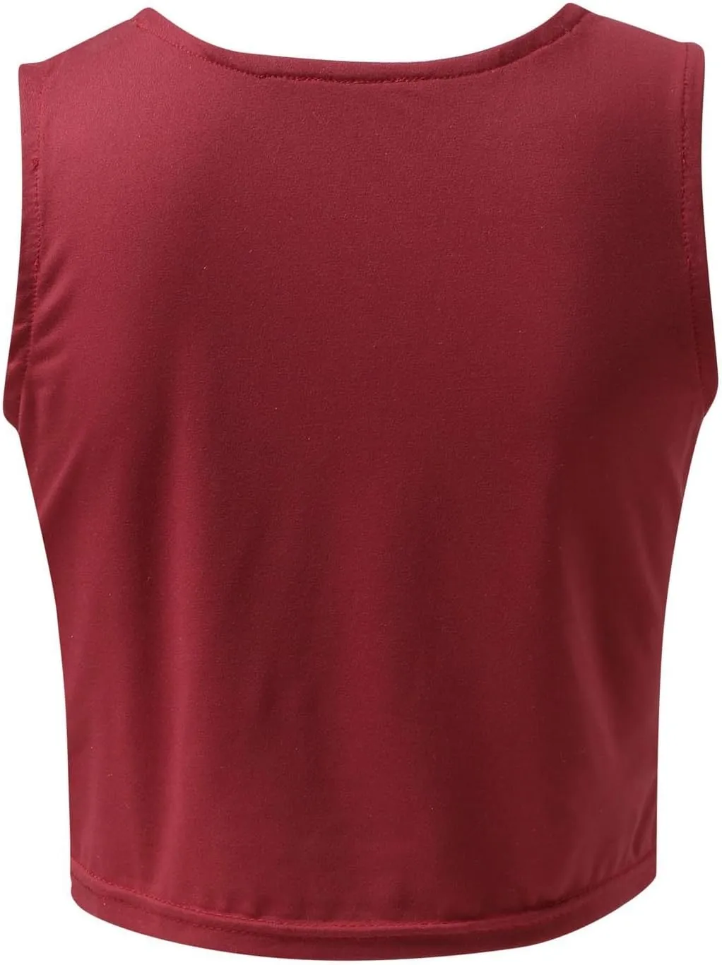Tank Top for Women Double Lined Crop Tank Tops Casual Basic Shirts Sleeveless Workout Tops Cute Summer Clothes Teen Girls