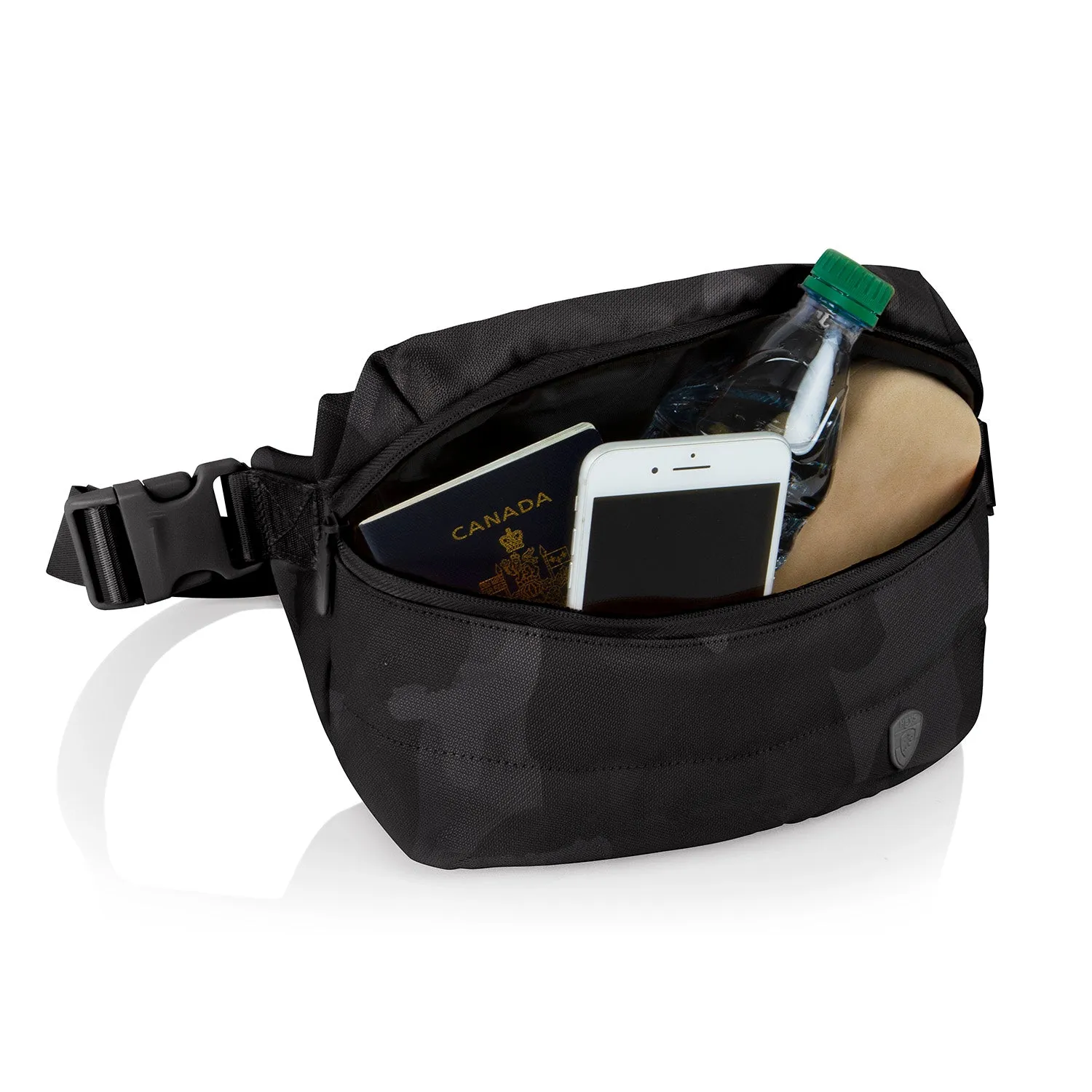 The Puffer Waist Bag - Camo