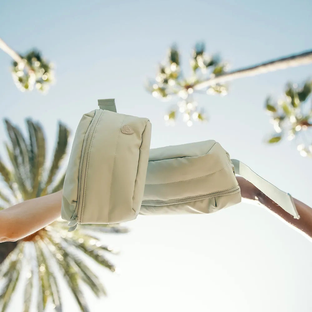 The Puffer Waist Bag - Camo