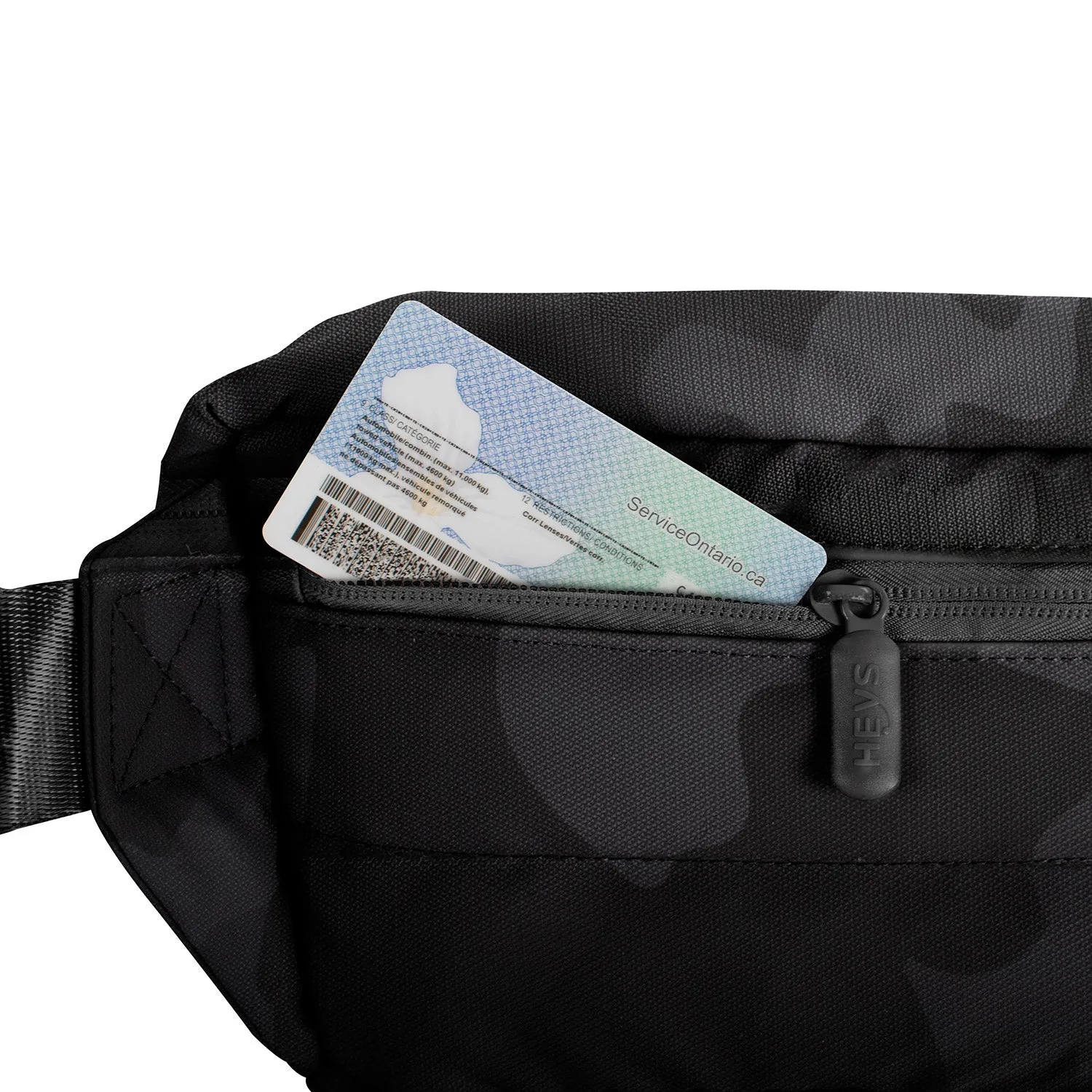 The Puffer Waist Bag - Camo